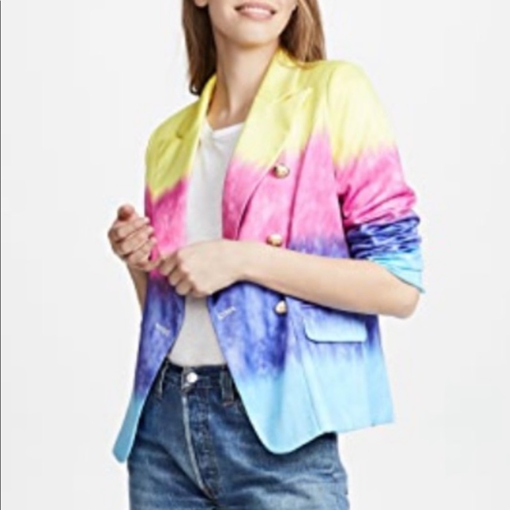 Lioness Palermo Blazer in Tie Dye